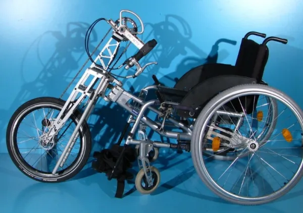Handbike bicicleta de mana Pro Activ - Imaginea 1