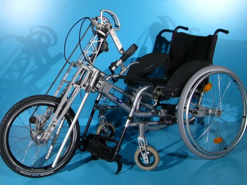 Handbike bicicleta de mana Pro Activ - Imaginea 2