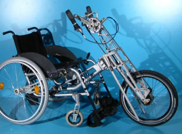 Handbike bicicleta de mana Pro Activ - Imaginea 4