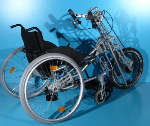 Handbike bicicleta de mana Pro Activ - Imaginea 5