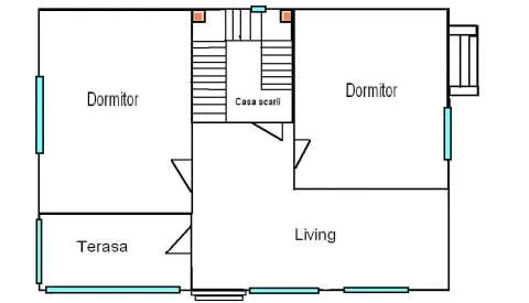 Casa Partet+Etaj an 2009 , Mizil, zona Dallas, urgent negociabil - Imaginea 1