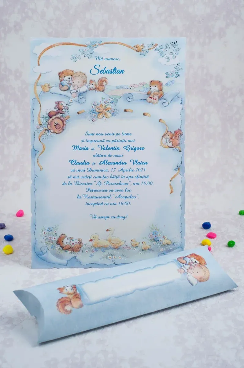 invitatii botez  - Imaginea 37