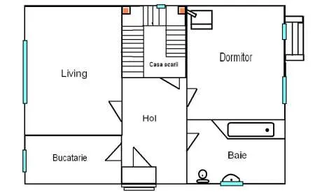 Casa Partet+Etaj an 2009 , Mizil, zona Dallas, urgent negociabil - Imaginea 3
