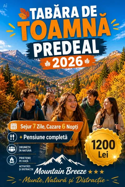 Tabăra de Toamnă Predeal 2026 - Imaginea 1