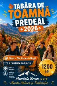 Tabăra de Toamnă Predeal 2026