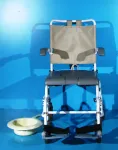 Scaun pentru WC si baie din aluminiu Drive - latime sezut 43 cm - Miniatura 4