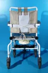 Scaun pentru WC si baie din aluminiu Drive - latime sezut 43 cm - Miniatura 8