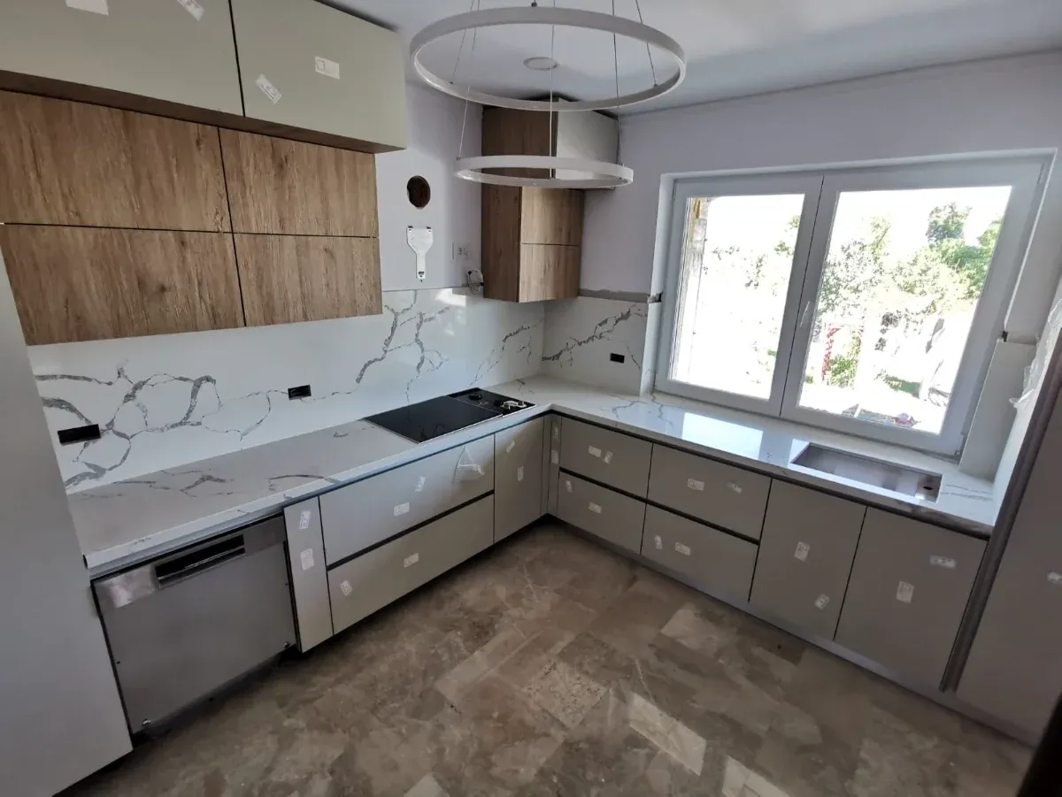 Blat Bucatarie Granit Compozit Quart - Imaginea 3