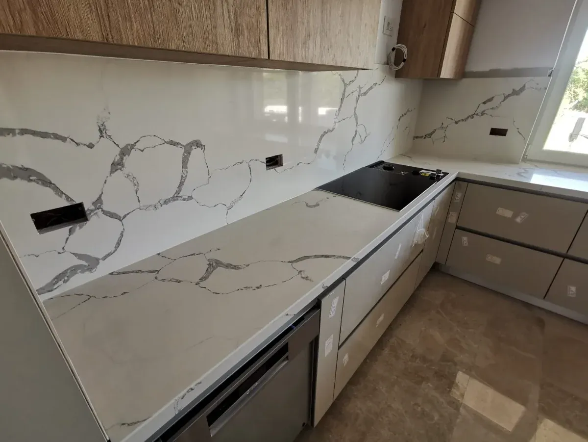 Blat Bucatarie Granit Compozit Quart - Imaginea 5
