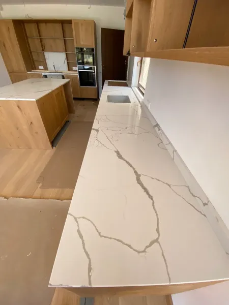 Blat bucatarie granit compozit quartz - Imaginea 10