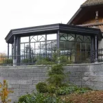 Veranda din profil aluminiu si sticla - Miniatura 1