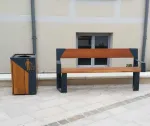 Cos gunoi stradal metalic C37 - Miniatura 4
