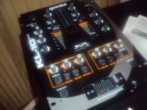 Mixer audio professional GEMINI KL10 â€“ PLATINIUM SERIES - Imaginea 2