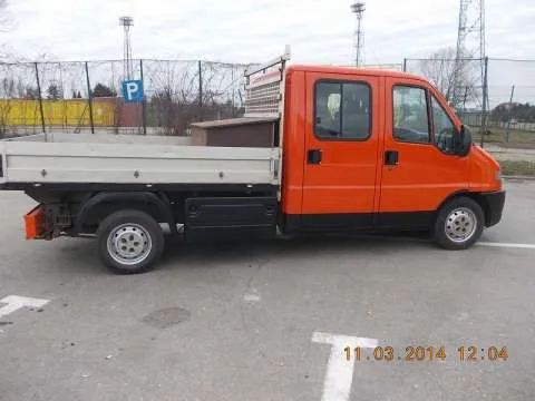 vand fiat ducato duble canine 7 locuri si platforma - Imaginea 3