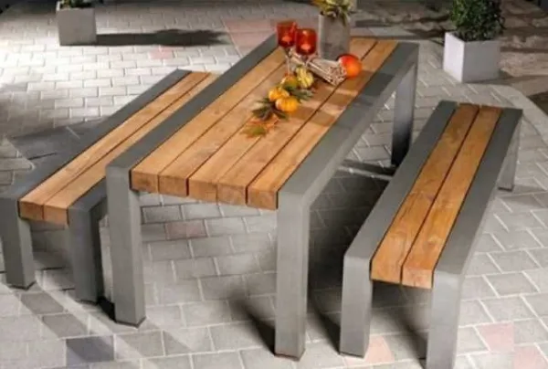 Set masa picnic parc si gradina B107 - Imaginea 2