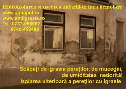 Izolarea ulterioarÄƒ a pereÅ£ilor cu igrasie. â€“ fÄƒrÄƒ demolare, subzidire, murdÄƒrie Ã - Imaginea 3