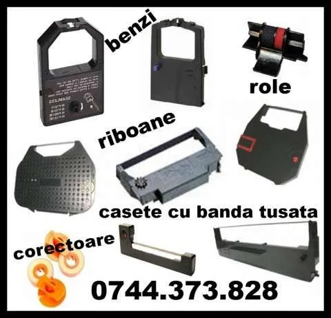 Banda 13 mm ptr. masina de batut, masina de scris, masina de dactilografiat, masina de cal - Imaginea 1