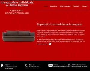 Reparatii Canapele | Anton Giovani