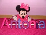  Litere colorate, decoratiuni unice confectionate manual - Miniatura 2