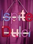  Litere colorate, decoratiuni unice confectionate manual - Miniatura 7