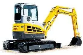 Mini Excavator New Holland Kobelco E50, 2SR - Imaginea 1