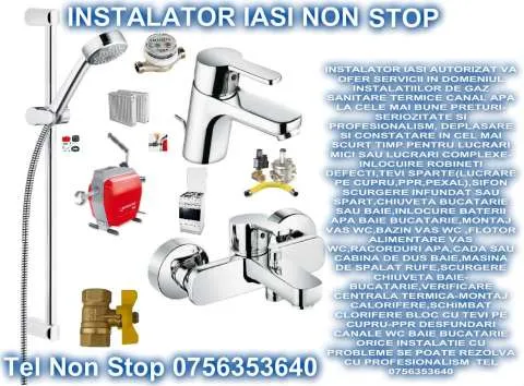 instalator sanitar iasi 0756353640 - Imaginea 1