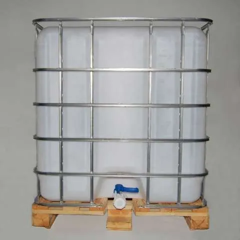 bazine ibc 1000 l de plastic cu cadru de metal, butoi apa si in weekend - Imaginea 1