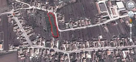 Vand teren 1500 mp, intravilan(str. Suseni) - Imaginea 1