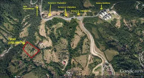 Teren 5755 MP Drumul Poienii, parcelabil, langa Parcarea de la Belvedere - Imaginea 6