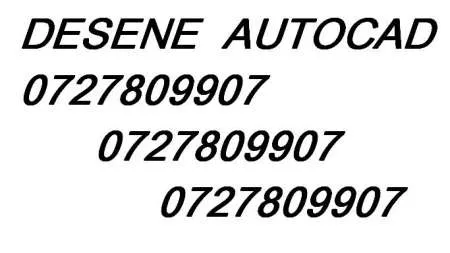 Desene Autocad execut. - Imaginea 1