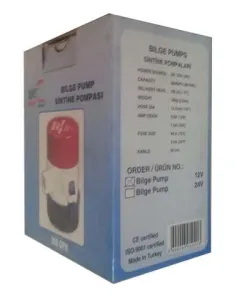 Pompa santina 360 GPH 12V 