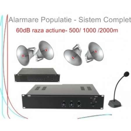 Sistem de alarmare civila 1 km