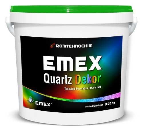 Tencuiala Decorativa EMEX QUARTZ DEKOR