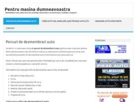 Piese auto noi si din dezmembrari auto