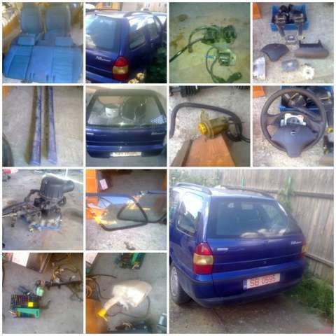 Airbag bara spate haion usa prag geam fiat palio weekend 