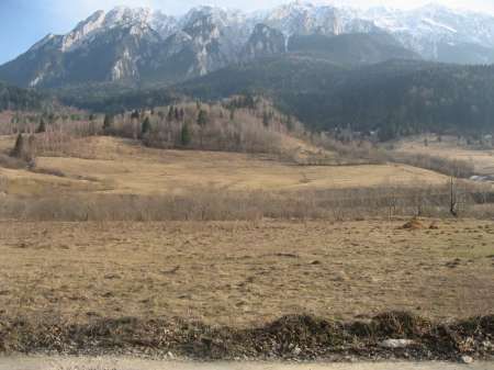 teren intravilan zarnesti - plaiul foii, zona sub bortila, m2 cu deschidere 57 m direct la drumul spre cabana plaiul foii 4