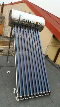 Panou solar termic apa calda nepresurizat compact inox 100 litrii