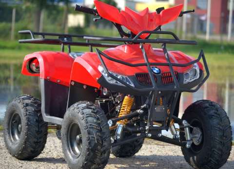 ATV Bmw 125 CC Camo Casca Cadou NOU	 