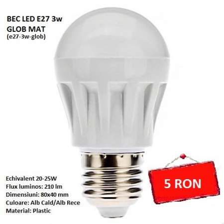 becuri led e27 3