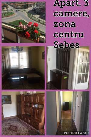 apartament sebes ultracentral 3 camere decomandat 1