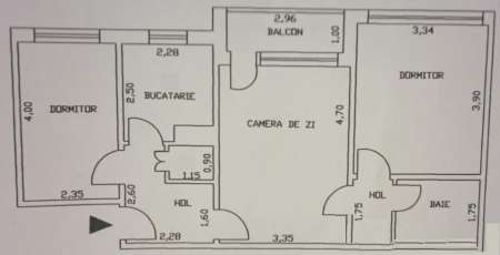 apartament 3 camere, braila, zona ultracentrala, proprietar 2