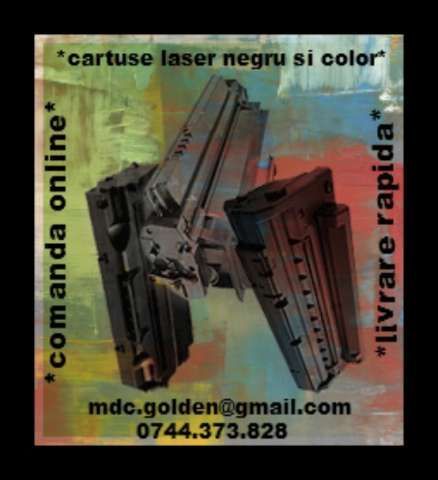 Oferim cartuse laser negru si color la preturi avantajoase .