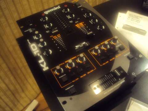 mixer audio professional gemini kl10 â€“ platinium series 2