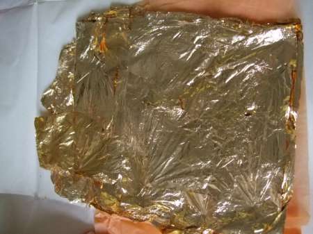 Vand foite aur Italy ptr cosmetica, tablouri, picturi, mobila