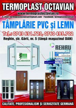 tamplarie pvc si lemn ( masiv si stratificat) 1