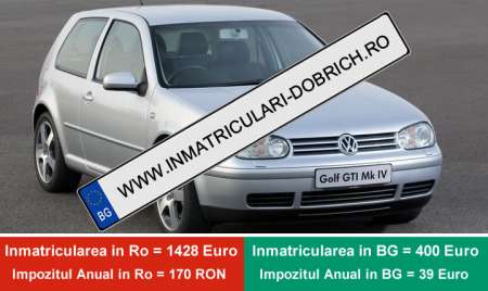 Inmatriculari Bulgaria Constanta