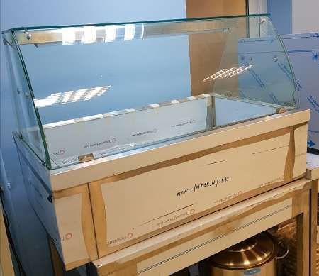 Bain marie inox 3 GN 1/ 1 de banc