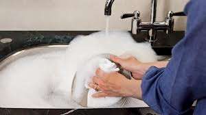 Personal la spalat vase in Germania 1200 eur 