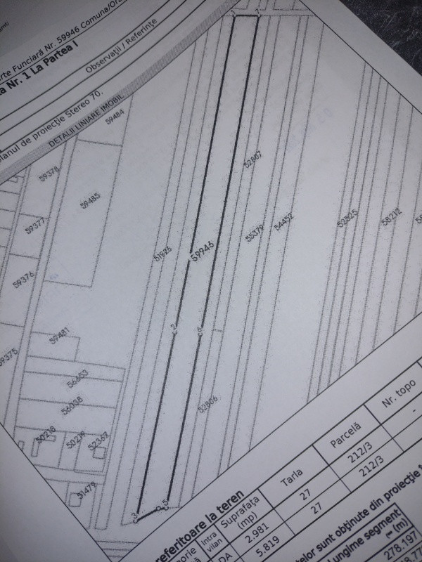 Vand teren peste linie la Dumbrava Rosie anunturi gratuite