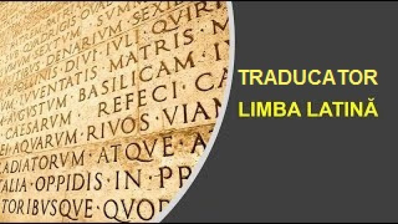 Traducator latina- romana- italiana  Traduceri rapide limba latina- italiana   - Traduceri autorizate certificate- diplome- cita